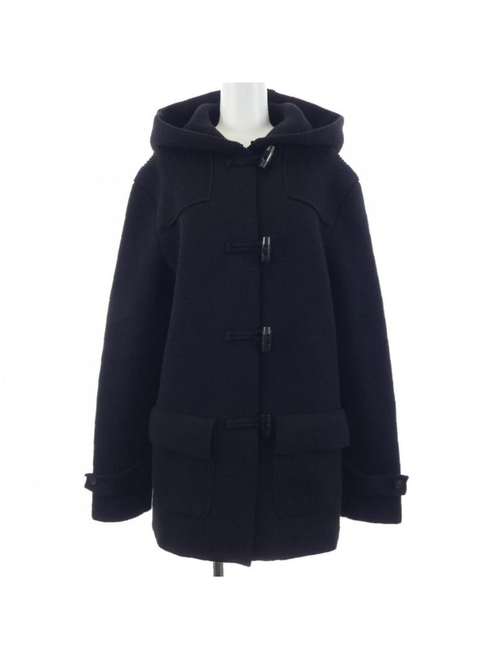Dior Duffle Coat Black